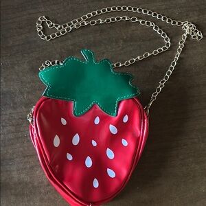 Strawberry Shaped Crossbody Bag